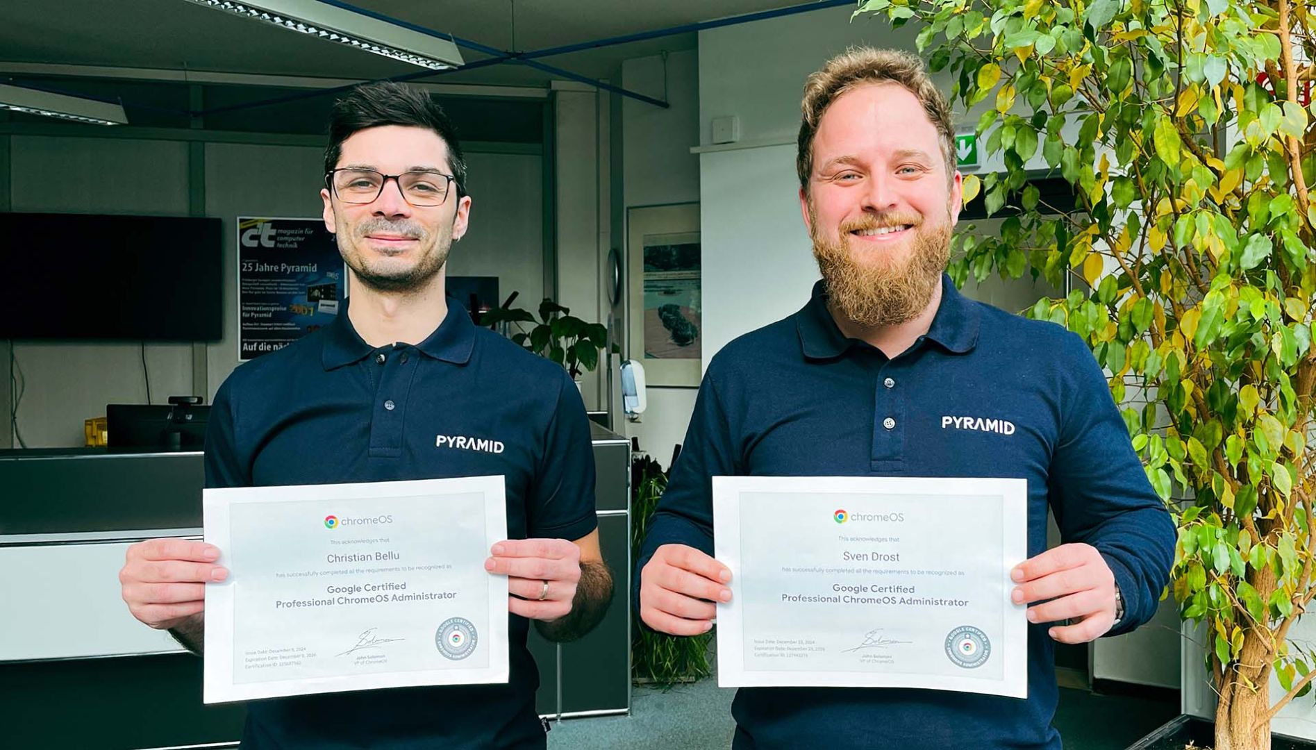 Pyramid bietet Hardware und Service-Kompetenz für ChromeOS Flex