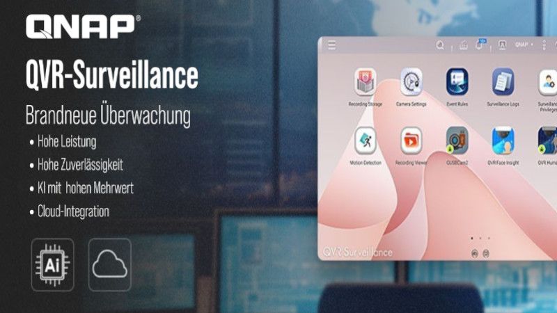 QNAP startet brandneue QVR Surveillance Plattform