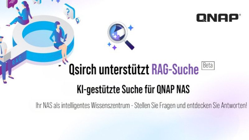QNAP stattet Qsirch mit KI-gestützter RAG Suche aus