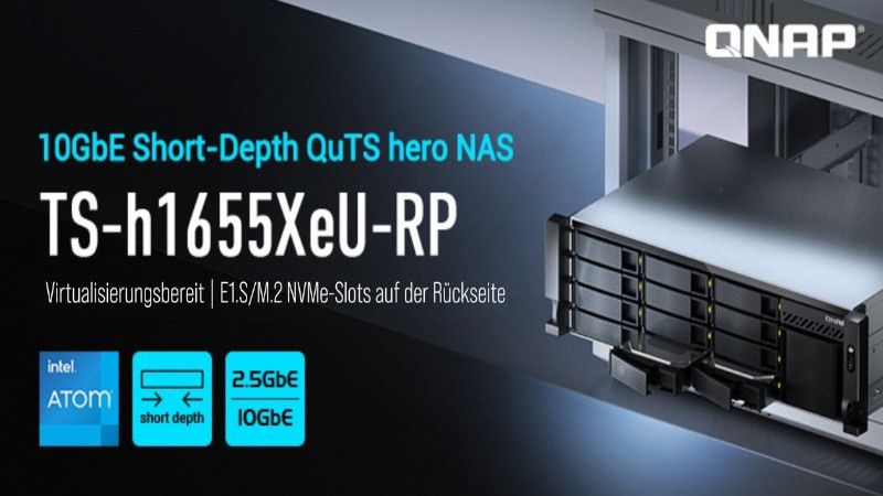 QNAP veröffentlicht das TS-h1655XeU-RP
