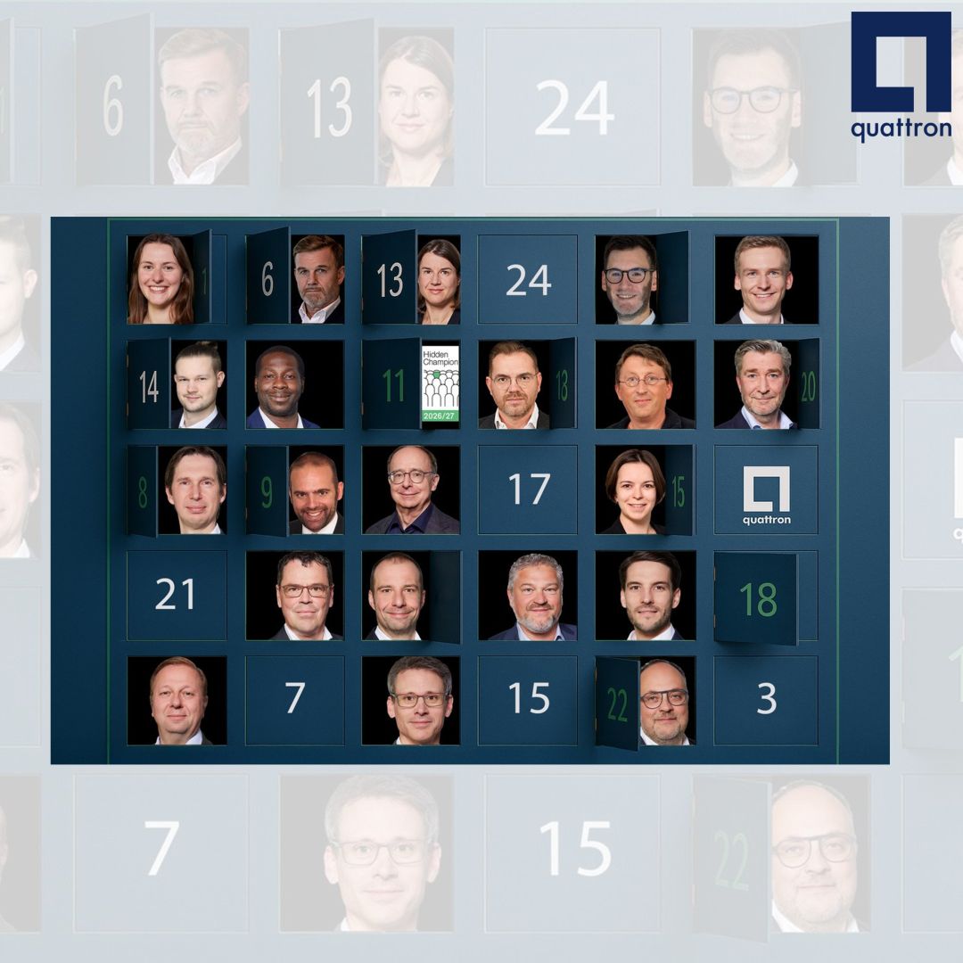 quattron zum fünften Mal in Folge Hidden Champion of Consulting