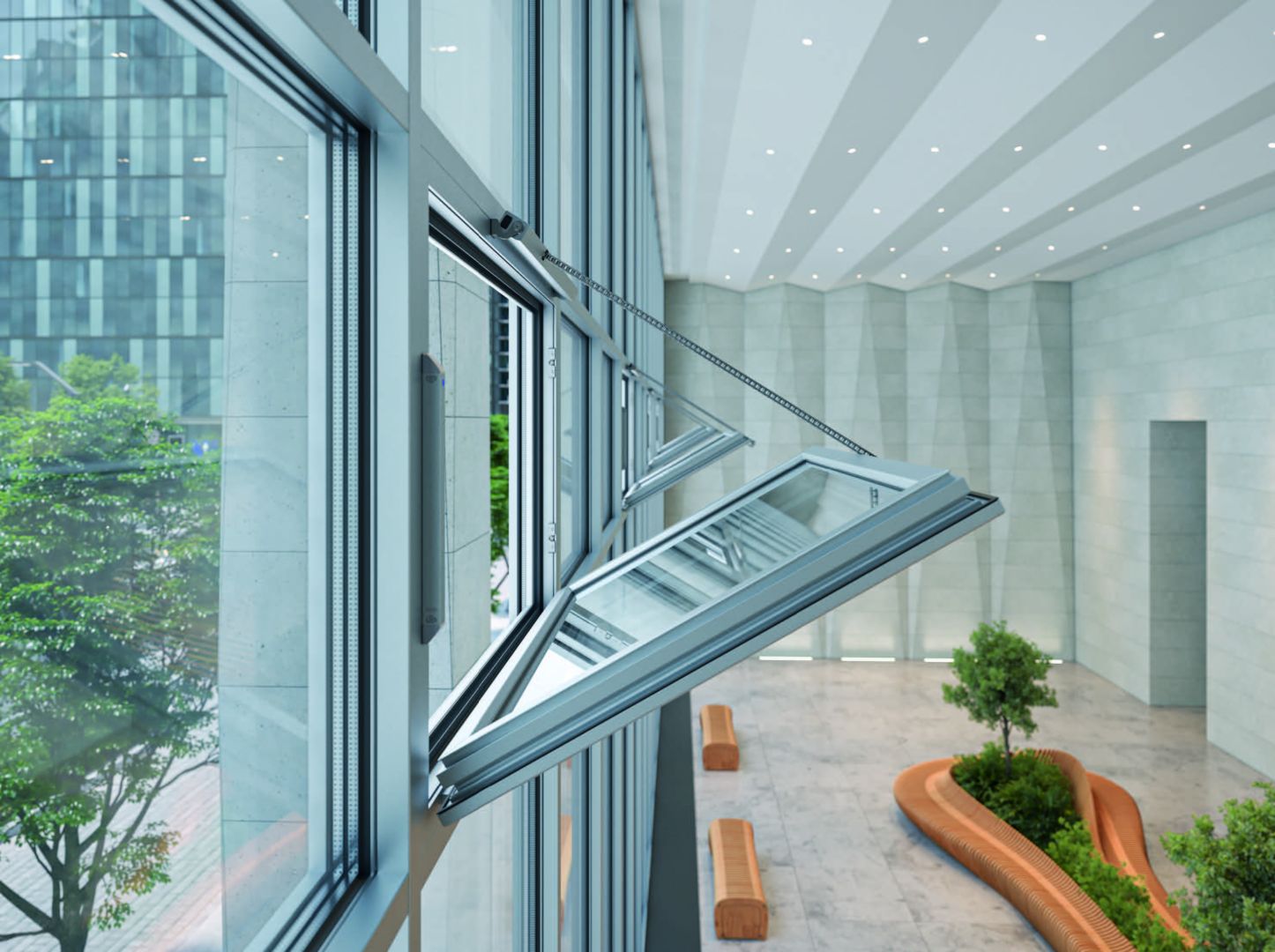 Rauch- und Wärmeabzug: Neuer Kettenantrieb KS8 von Aumüller ab sofort erhältlich