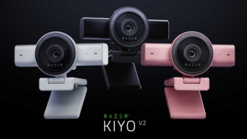 Razer Kiyo V2 X – Einfaches Setup. Beeindruckende Qualität. Jetzt in weiteren Farben verfügbar