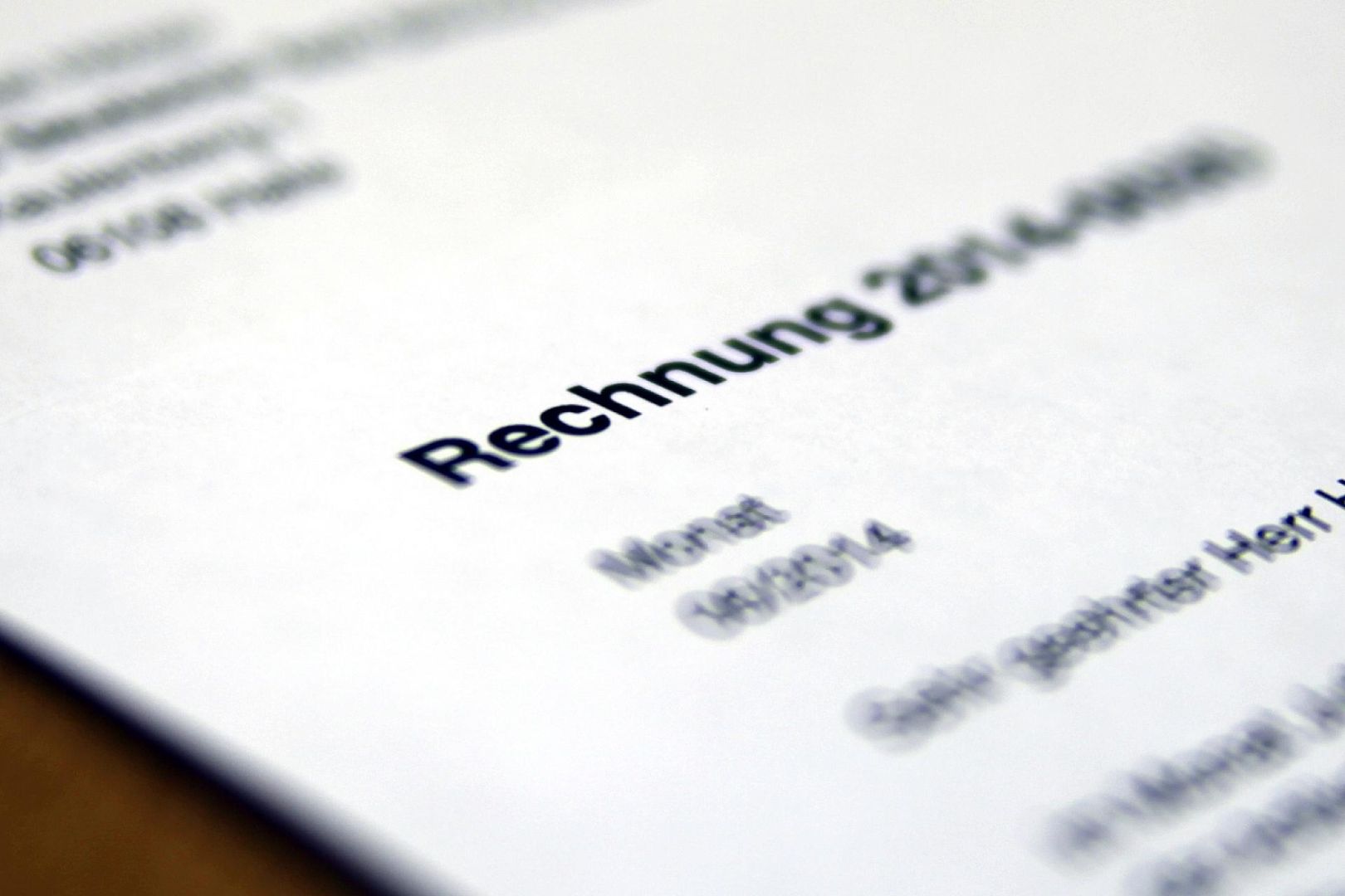 Rechnung (Archiv)