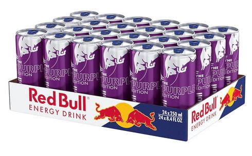 Red Bull Energy Drink Purple Edition Er Palette Dosen Getr Nke