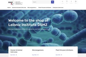 Relaunch des DSMZ-Online-Shops erfolgreich: Mikroorganismen und Zellkulturen für die Welt