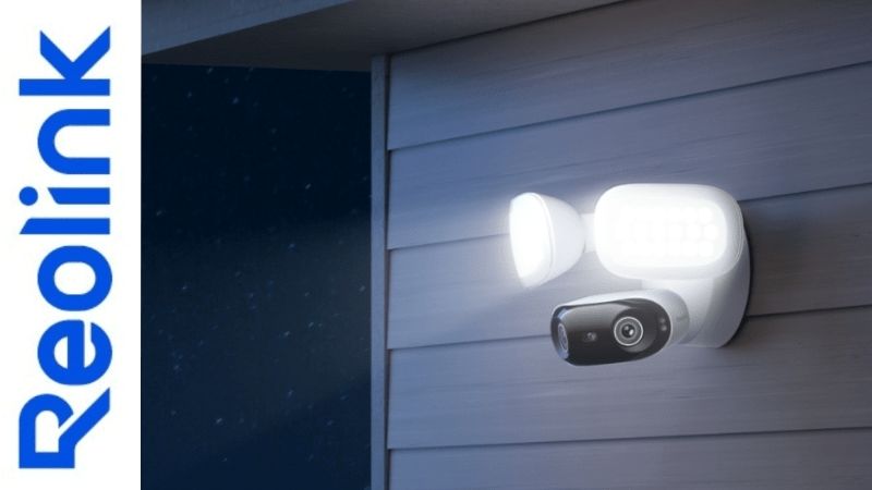Reolink Elite Floodlight WiFi-Kamera – Intelligente Bewegungserkennung mit sofortiger Reaktion