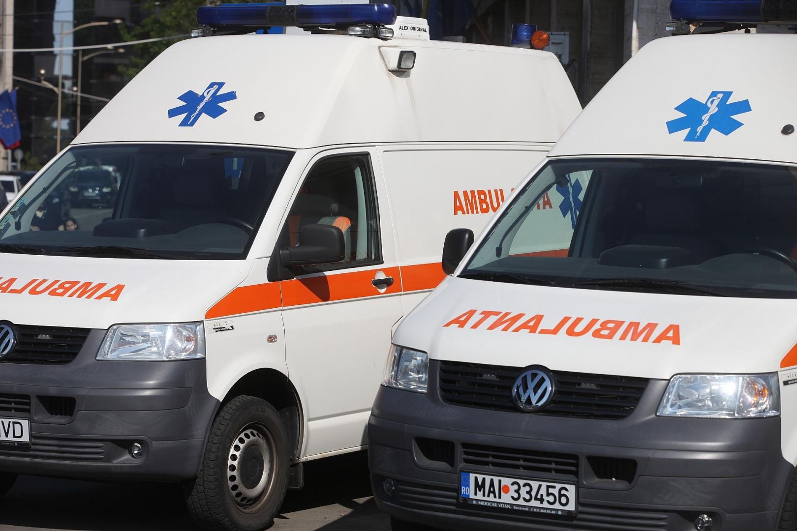 Rettungswagen in Rumänien (Archiv)