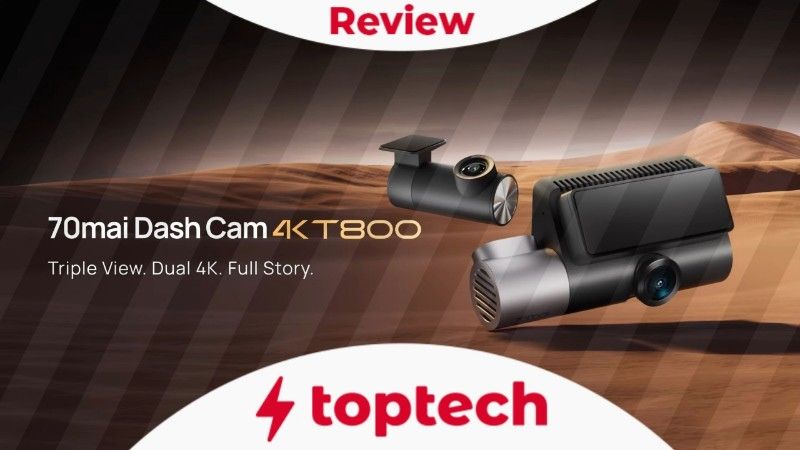 Review: 70mai T800 Dashcam – Dual 4K, Triple View und smarte Sicherheit in einem Gerät