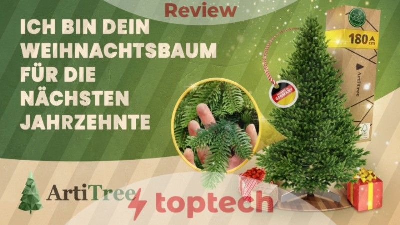 Review: ArtiTree Nordmanntanne – Premium-Weihnachtsbaum mit magischem Auspackerlebnis