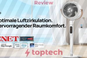 Review: Dreo TurboPoly 513S Ventilator: Smarte Frische mit maximaler Reichweite