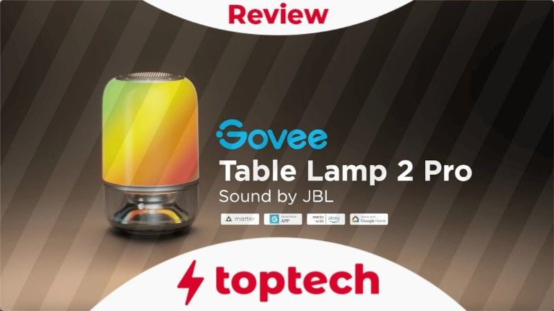 Review: Govee Table Lamp 2 Pro x Sound by JBL im Test