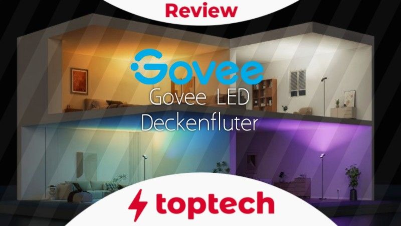 Review: Govee Torchiere Stehleuchte H60B1: Dreizonen-Licht für faszinierende Raumstimmungen