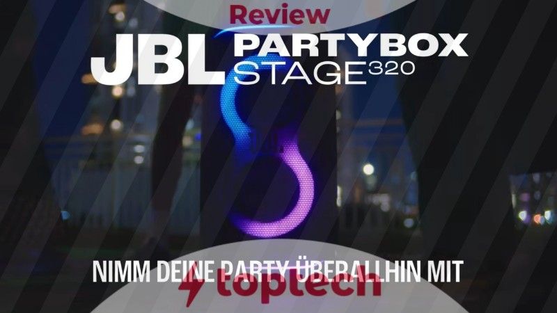 Review: JBL PartyBox Stage 320 – Mobiler Partylautsprecher mit Kraft, Licht und Ausdauer