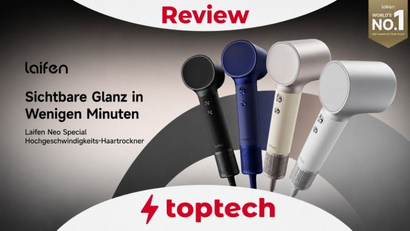 Review: Laifen Neo Special im Test: Hochgeschwindigkeits-Haartrockner mit Pflegefunktion, starkem Luftstrom & richtig edlem Auftritt