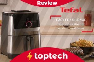 Review: Leise, smart & knusprig: Die Easy Fry Smart & Silence von Tefal macht’s möglich