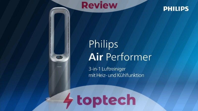 Review: Philips Air Performer 8000 Series – 3-in-1 Luftreiniger für saubere Luft, Kühlung & Wärme