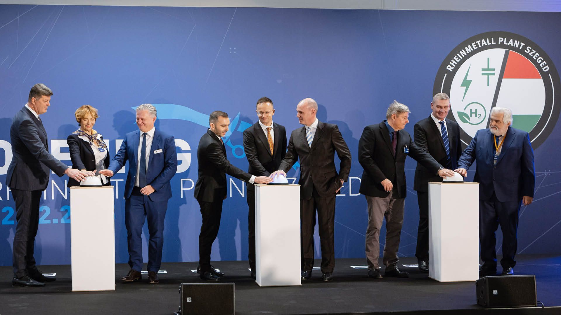 Rheinmetall eröffnete neues Hybridwerk in Szeged, Südungarn – Produktionskapazitäten für zivile und militärische Geschäftsfelder