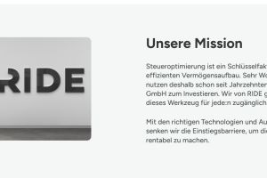 Ride-Gründer retten ihr Startup aus der Krise