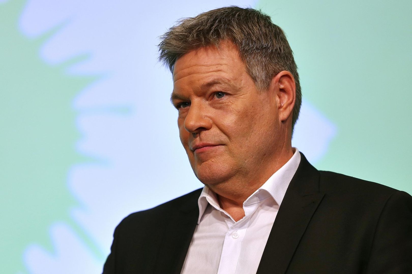 Robert Habeck am Wahlabend