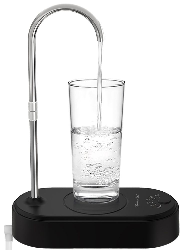 Rosenstein & Söhne Akku-Trinkwasser-Pumpe mit justierbarem Auslass, für Standard-Kanister