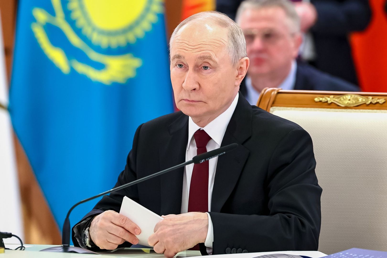 Russlands Präsident Putin in Kasachstan