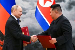 Russlands Präsident Putin in Nordkorea