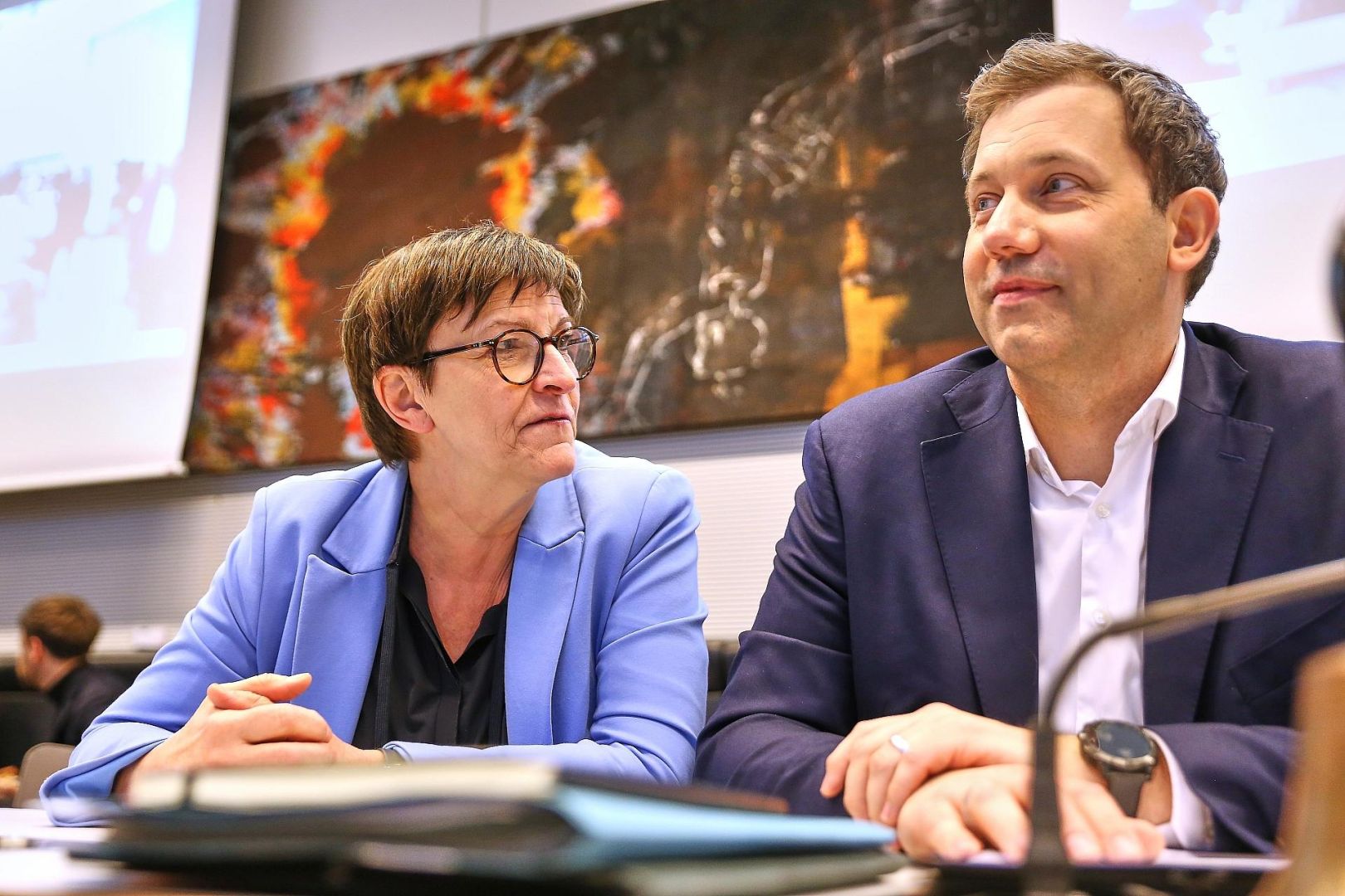 Saskia Esken und Lars Klingbeil (Archiv)