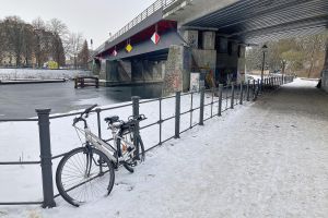 Schnee in Berlin am 09.01.2026