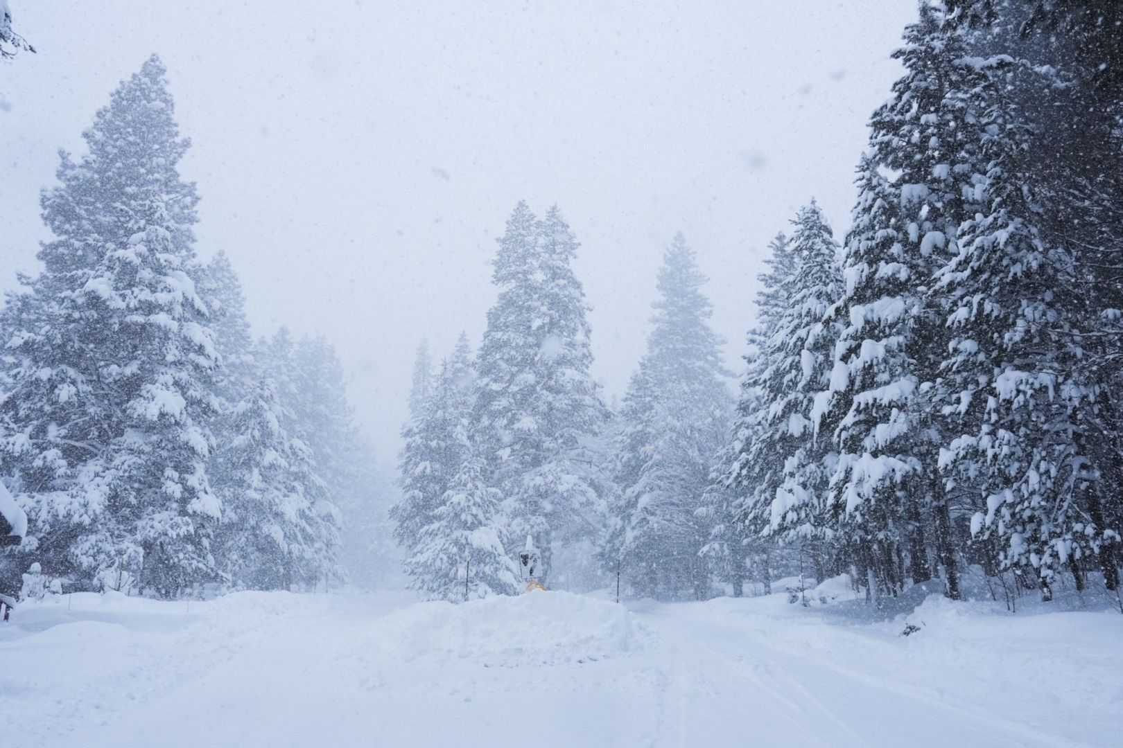 Schnee in Kalifornien
