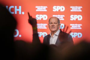 Scholz startet Wahlkampftour in Nordrhein-Westfalen