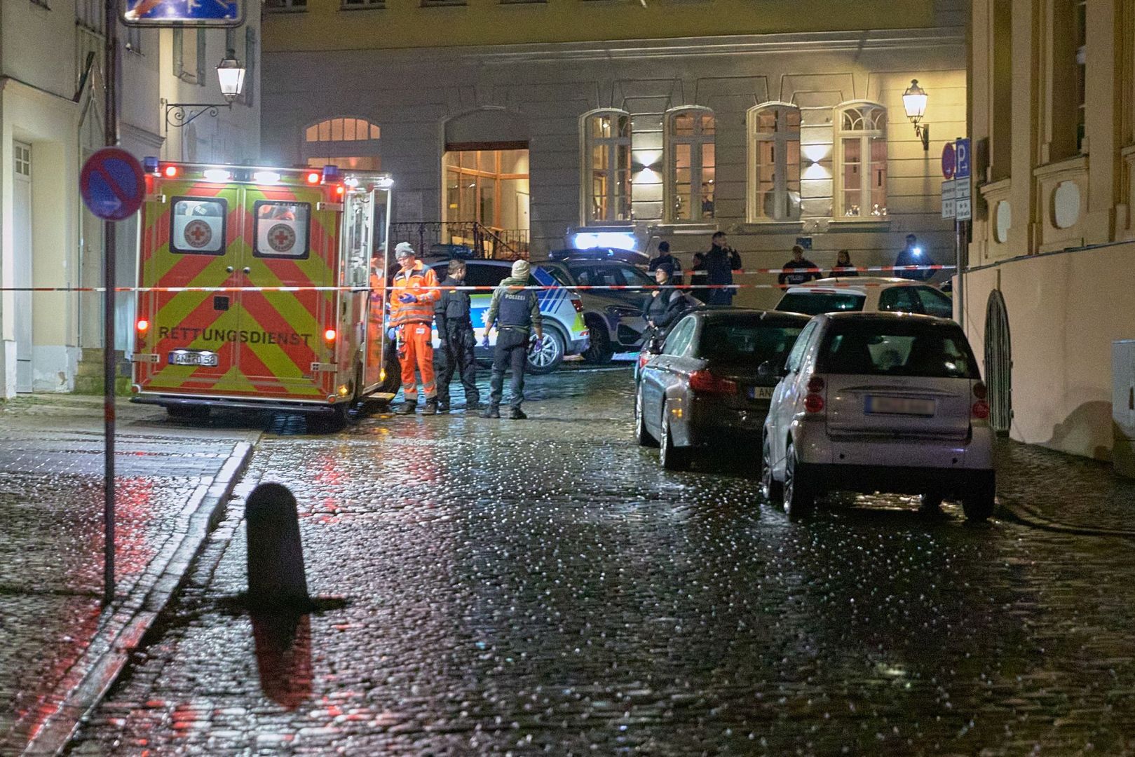 Schüsse in Innenstadt von Ansbach