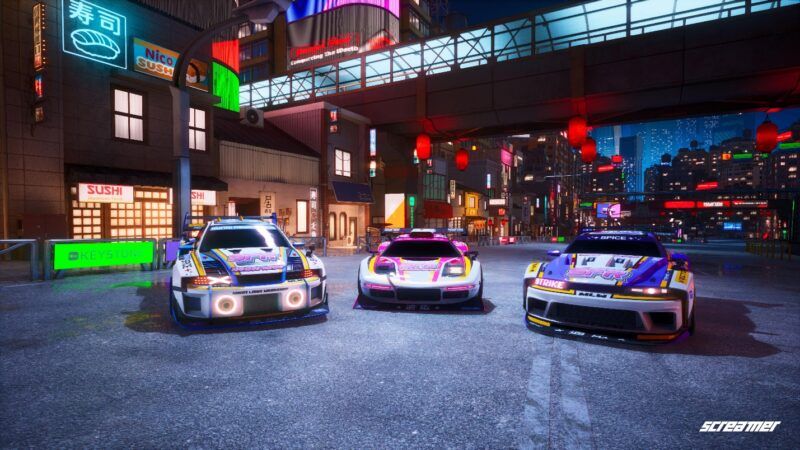 Screamer stellt das zweite Team für das Rennspiel vor