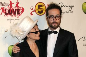 Sean Ono Lennon und Yoko Ono