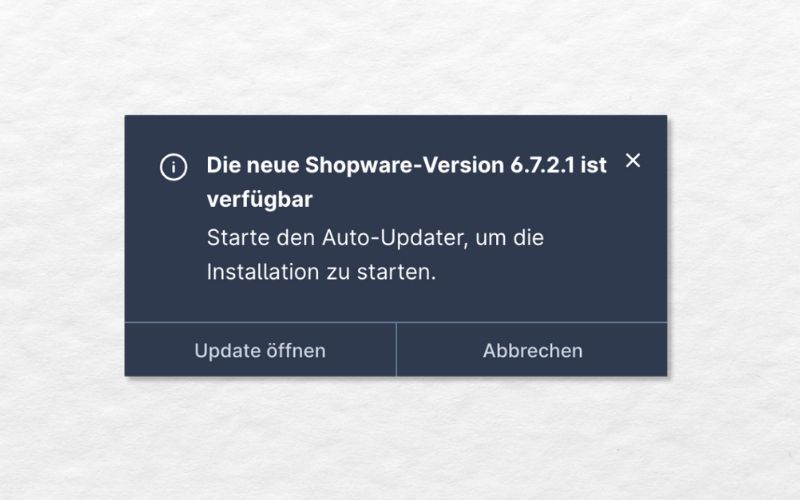 Shopware Updates: Warum du immer eine Agentur dazuholen solltest
