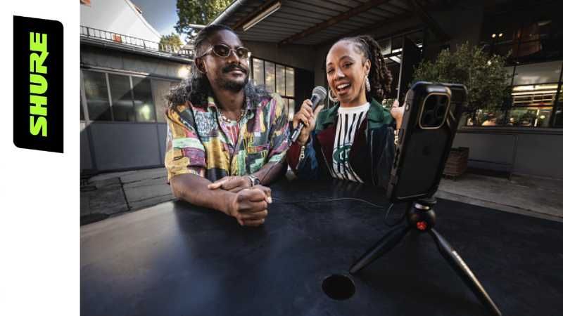 Shure MVX2U Gen 2 – Optimierter Sound für jedes XLR‑Mikrofon – überall