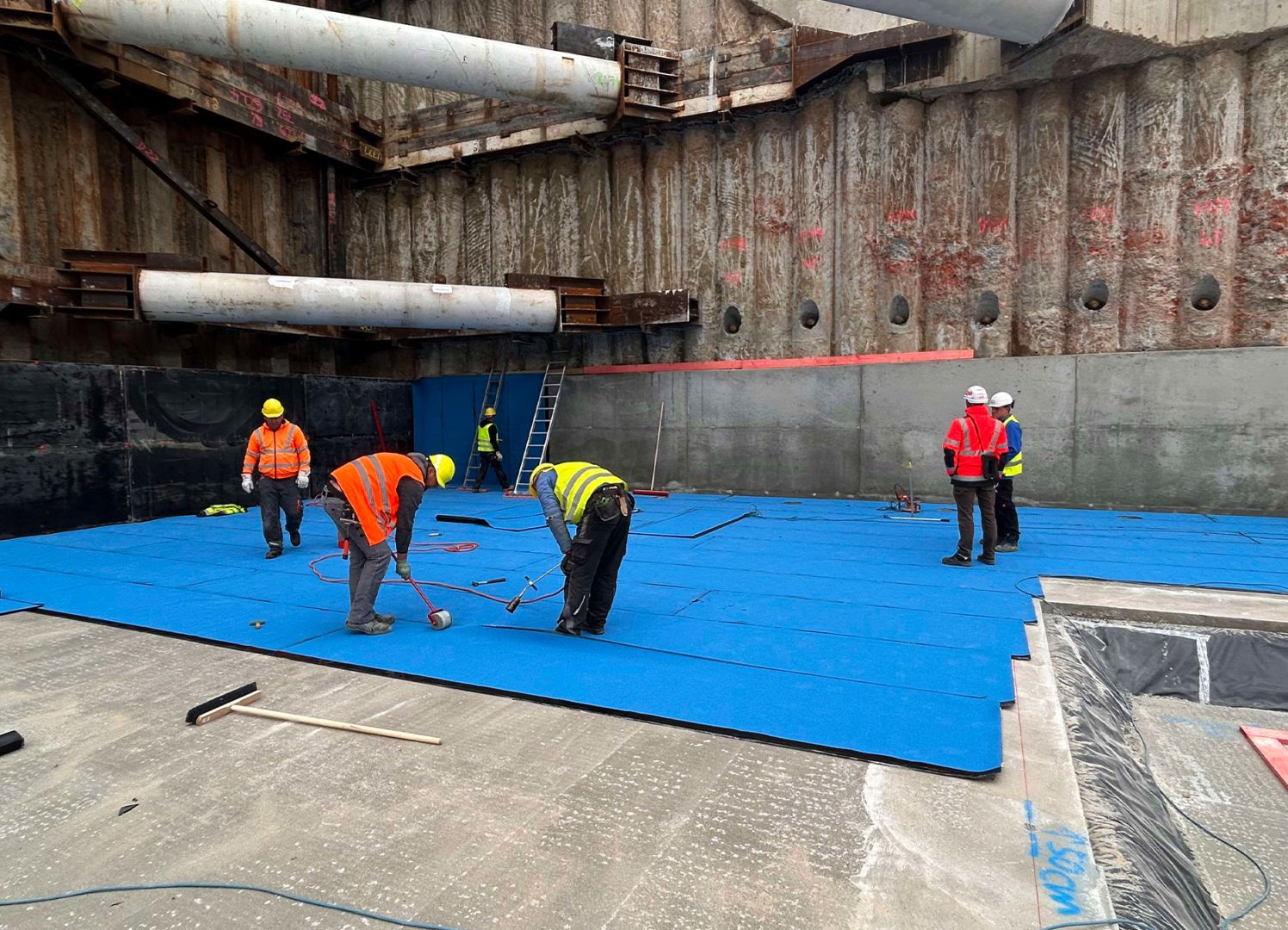 Sichere Abdichtung von der Betonage bis zum Detail