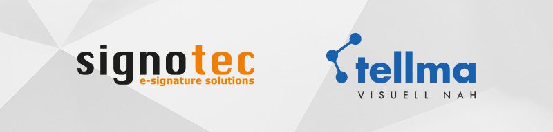 signotec und tellma: Digitale Signaturen für Videokommunikation
