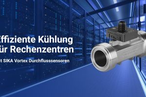 SIKA Vortex-Durchflusssensoren für Rechenzentren: Zuverlässige Kühlung für Hochleistungsserver