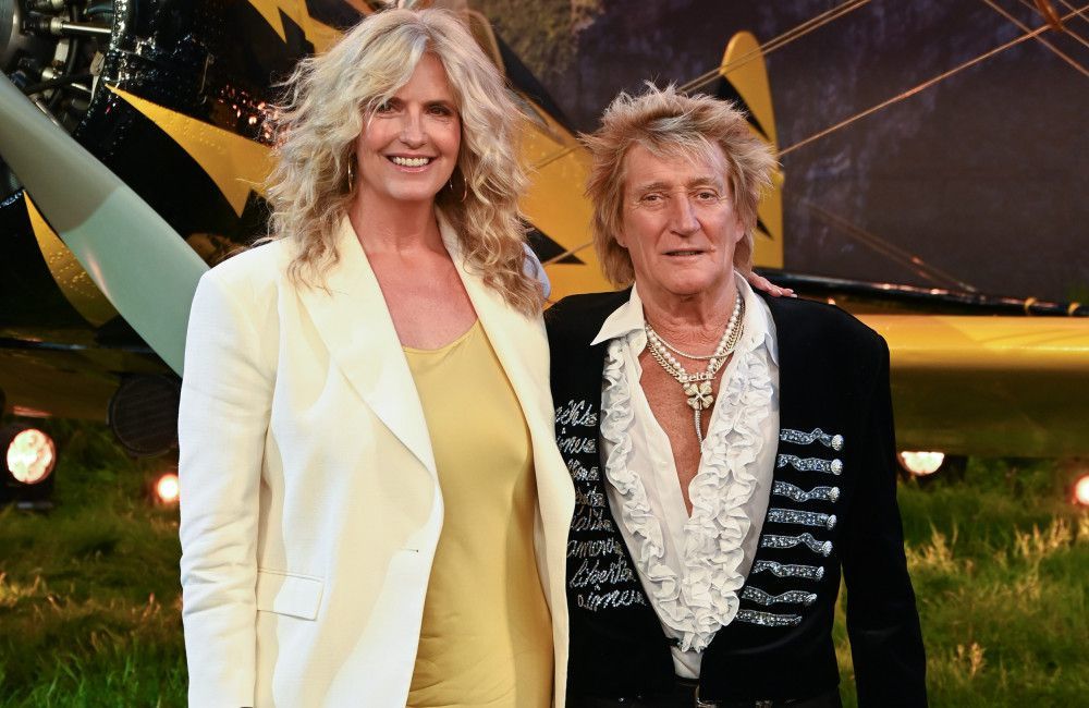 Sir Rod Stewart und Penny Lancaster