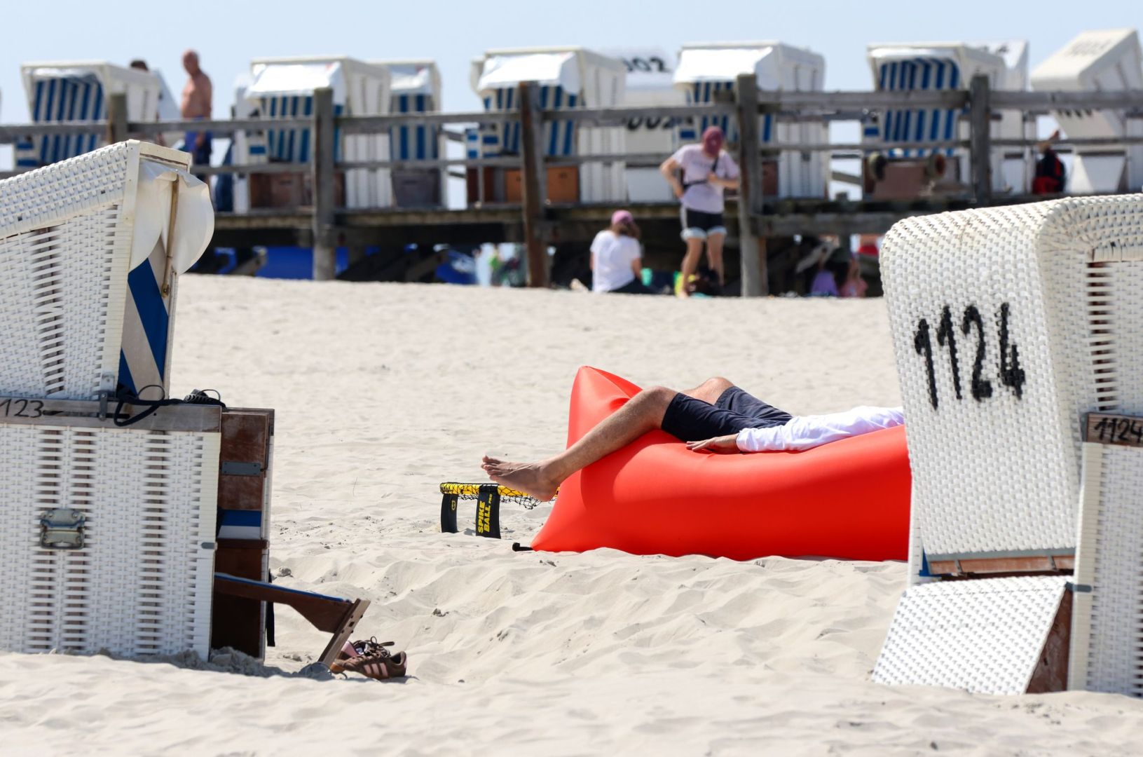Sommerliches Wetter - St. Peter-Ording