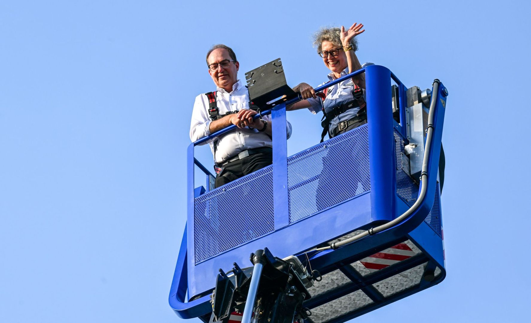 Sommerreise Innenminister Dobrindt - THW