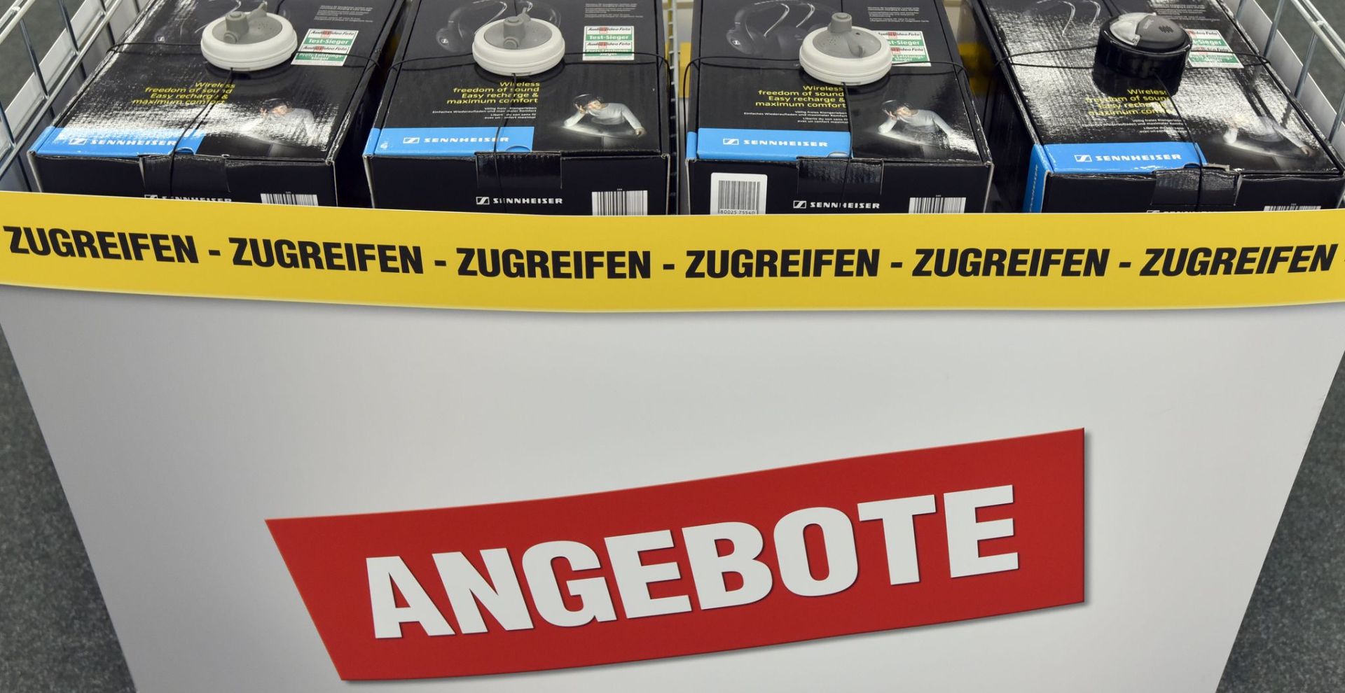 Sonderangebote in einem technikmark