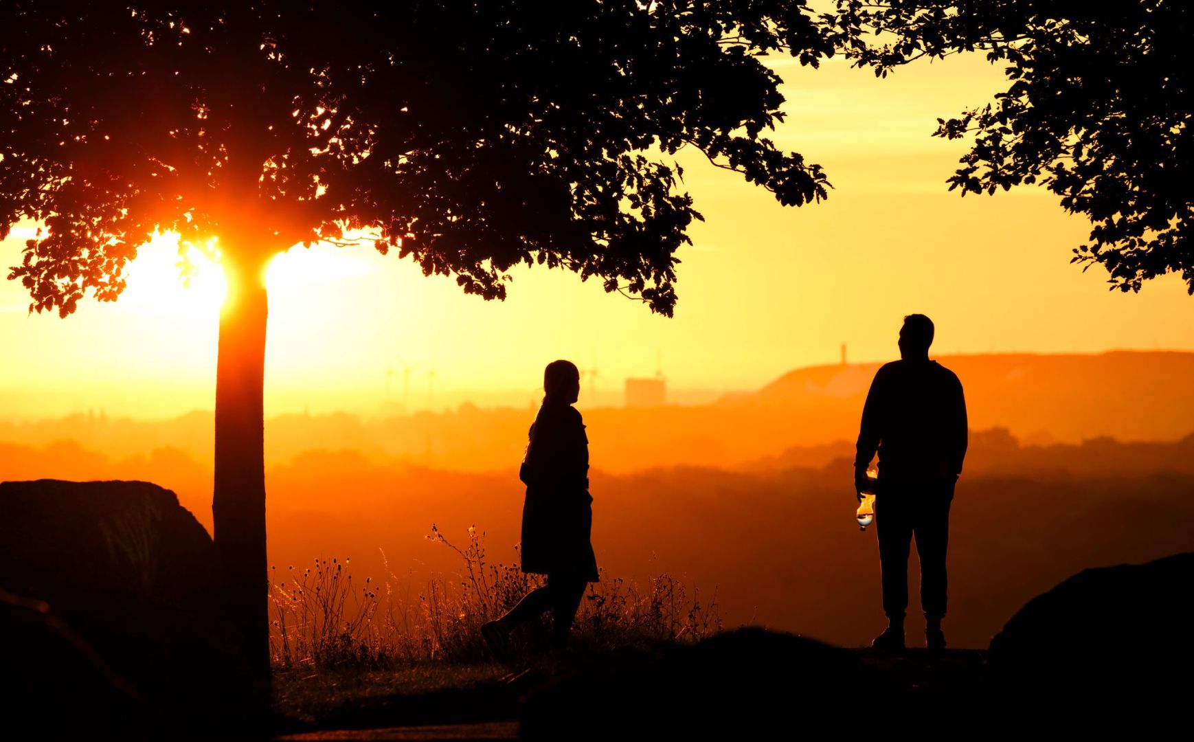 Sonnenaufgang in Hannover