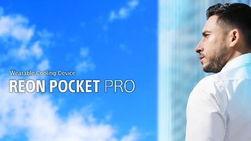 Sony REON POCKET PRO – Tragbares Thermo-Gerät-Kit sorgt für angenehme Kühlung oder Wärme
