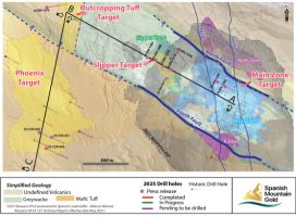 Spanish Mountain Gold gibt erste Bohrergebnisse bekannt. Zahlreiche oberflächennahe und hochgradige Abschnitte beim Winterexplorationsprogramm 2025