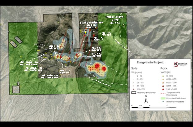 Spartan Metals bereitet sich mit geophysikalischen Untersuchungen auf dem Wolfram-Silber-Rubidium-Projekt Eagle in Nevada auf das Bohr- und Explorationsprogramm 2026 vor