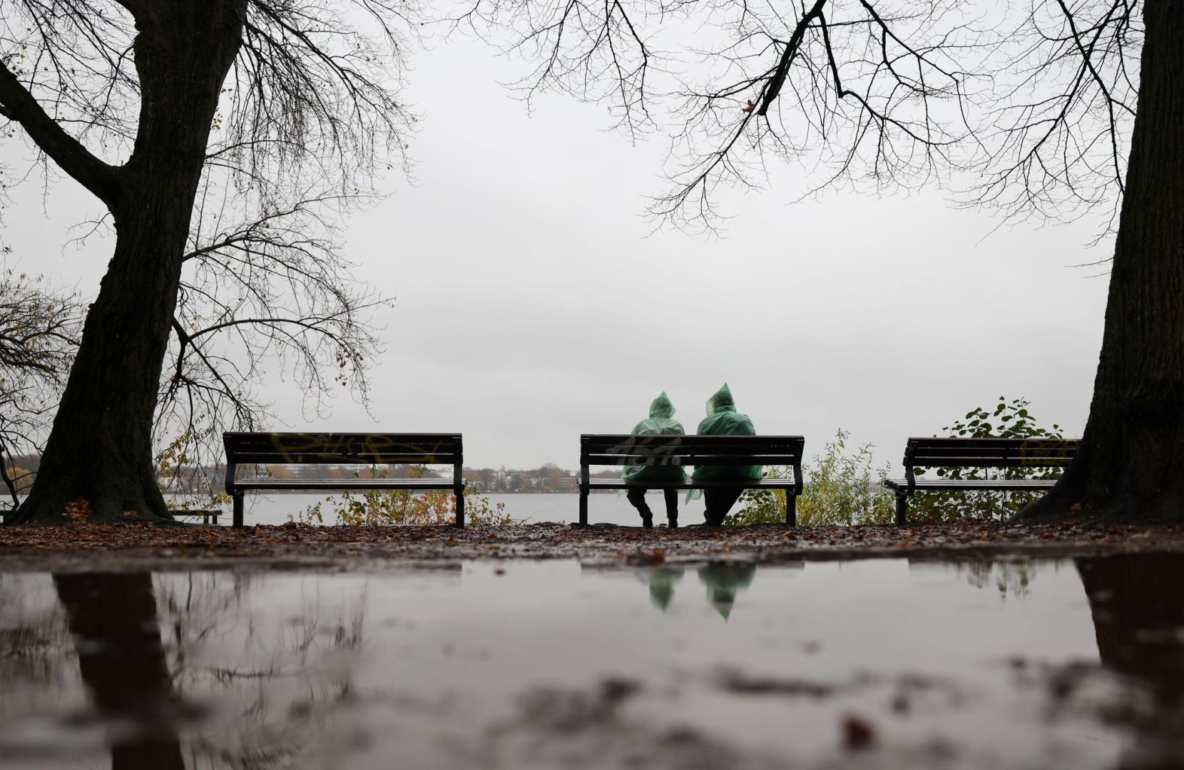 Spaziergang im Regen