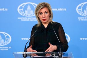 Sprecherin des russischen Außenministeriums Sacharowa