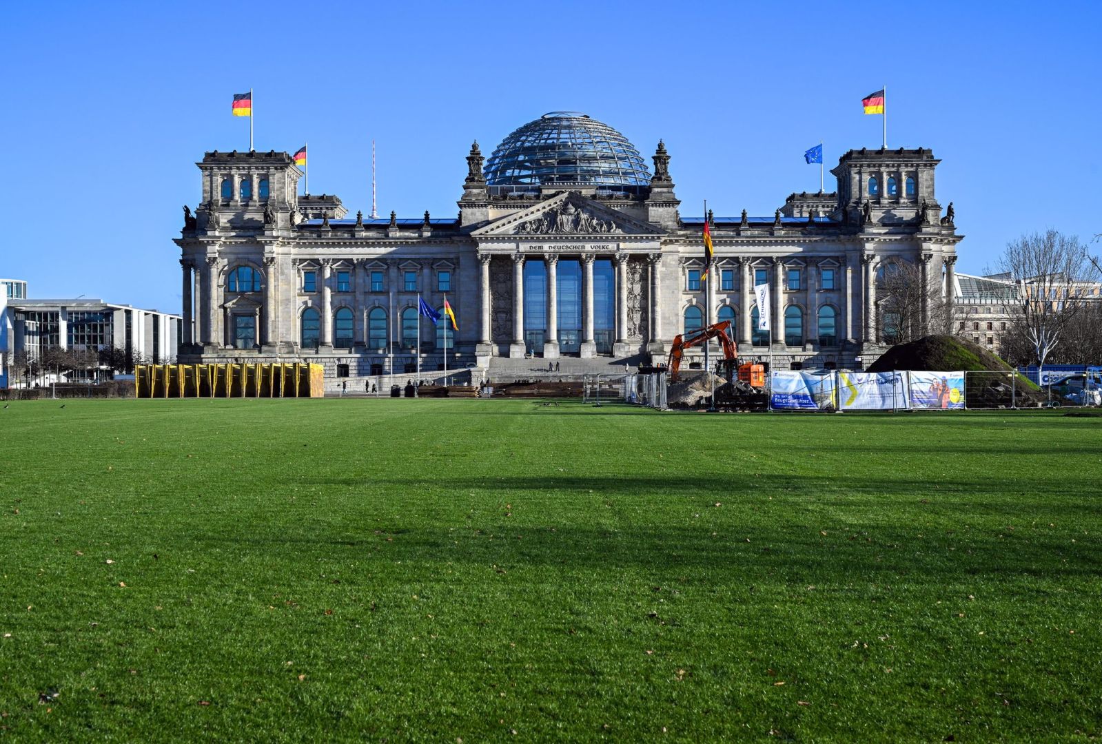 Stadtansicht Berlin - Reichstag
